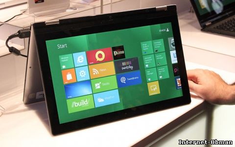 Компания Lenovo выпустит первый планшет на ОС Windows 8
